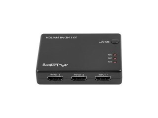 Lanberg LANBERG SWITCH VIDEO 3X HDMI + PORT MICRO USB SWV-HDMI-0003