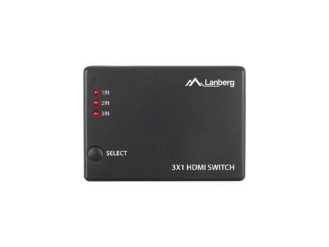 Lanberg LANBERG SWITCH VIDEO 3X HDMI + PORT MICRO USB SWV-HDMI-0003