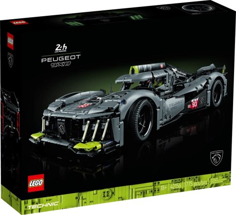 Lego LEGO Technic 42156 PEUGEOT 9X8 24H Le Mans Hybrid Lego LEGO Technic 42156 PEUGEOT 9X8 24H Le Mans Hybrid