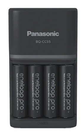 Panasonic ŁADOWARKA PANASONIC SMARTPLUS + 4x AA ENELOOP PRO 2500 mAh