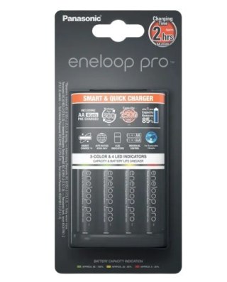 Panasonic ŁADOWARKA PANASONIC SMARTPLUS + 4x AA ENELOOP PRO 2500 mAh