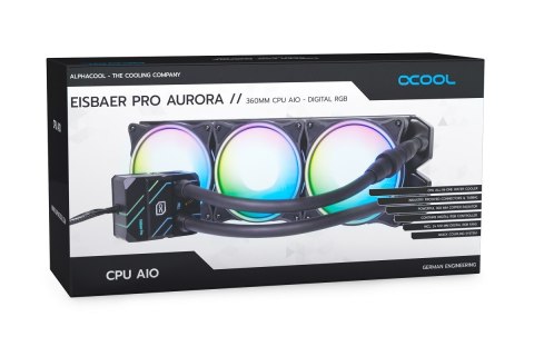 Alphacool Chłodzenie Alphacool Eisbaer Pro Aurora 360 CPU AIO