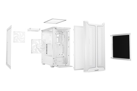 BE QUIET! OBUDOWA BE QUIET! PURE BASE 501 DX White BGW77