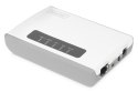 DIGITUS DIGITUS SERWER SIECIOWY WIELOFUNKCYJNY, BEZPRZEWODOWY 2-PORTOWY, USB 2.0, 300MBPS DN-13024