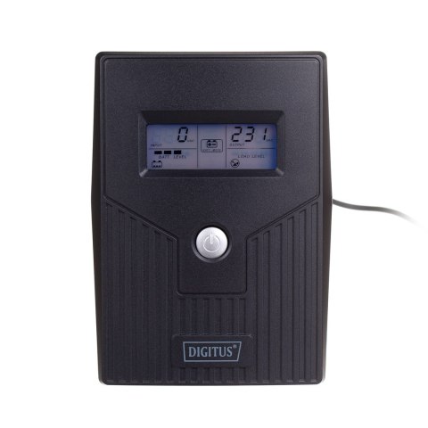 DIGITUS Zasilacz awaryjny UPS DIGITUS DN-170063-LCD (Desktop; 600VA) DIGITUS Zasilacz awaryjny UPS DIGITUS DN-170063-LCD (Desktop; 600VA)