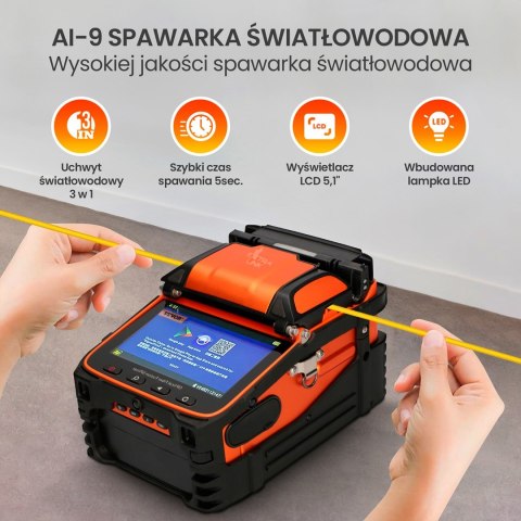 Extralink Extralink SPAWARKA ŚWIATŁOWODOWA AI-9 (WYPRZEDAŻ) Extralink Extralink SPAWARKA ŚWIATŁOWODOWA AI-9 (WYPRZEDAŻ)