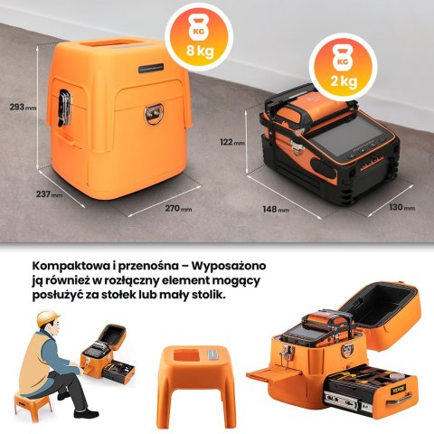 Extralink Extralink SPAWARKA ŚWIATŁOWODOWA AI-9 (WYPRZEDAŻ) Extralink Extralink SPAWARKA ŚWIATŁOWODOWA AI-9 (WYPRZEDAŻ)