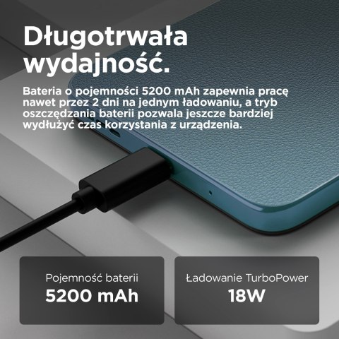 Motorola Smartfon Motorola Moto E15 2/64GB Misty Blue (WYPRZEDAŻ)