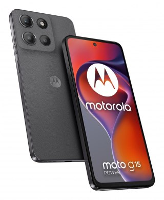 Motorola Smartfon Motorola Moto G15 Power 8/256GB Gravity Grey (WYPRZEDAŻ)