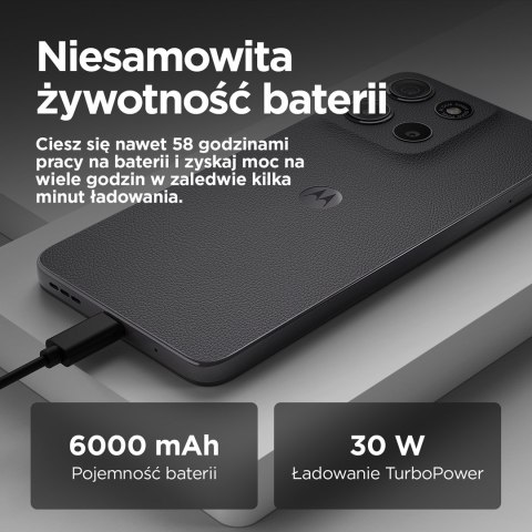 Motorola Smartfon Motorola Moto G15 Power 8/256GB Gravity Grey (WYPRZEDAŻ)