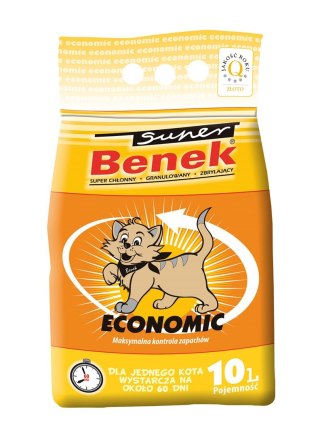 Super Benek CERTECH Super Benek Economic - żwirek dla kota zbrylający 10l (WYPRZEDAŻ)