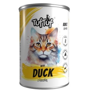 TufTuf Tuf Tuf Puszka mielonka z kaczką dla kota 400g