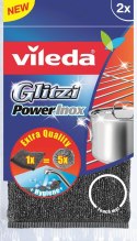 VILEDA Zmywak Vileda Glitzi Power Inox 2 szt.