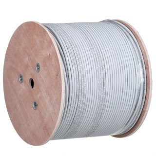 ALANTEC Alantec Kabel U/UTP kat.6A, sieciowy, LSOH, Dca 4x2x23 AWG, 10Gb/s, 700 MHz, szary, 500m (KIU6ALSOH500D)