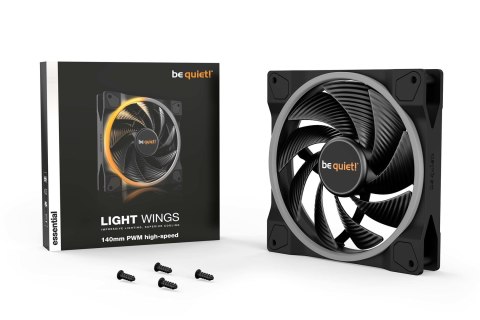 BE QUIET! WENTYLATOR BE QUIET! LIGHT WINGS 140mm PWM HIGH-SPEED BE QUIET! WENTYLATOR BE QUIET! LIGHT WINGS 140mm PWM HIGH-SPEED