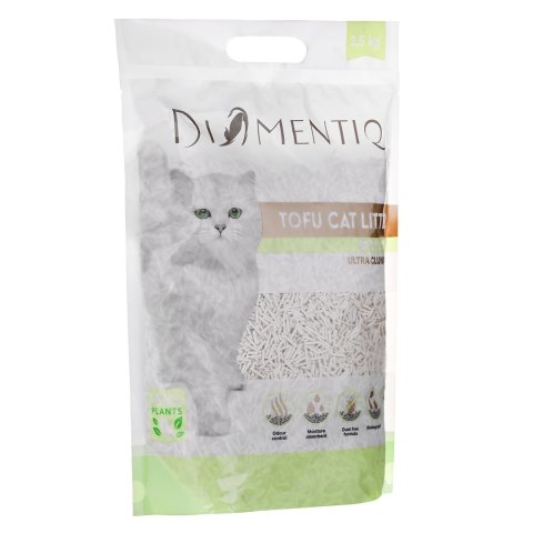 DIAMENTIQ DIAMENTIQ Żwirek Tofu zbrylający 2,5 kg MATCHA DIAMENTIQ DIAMENTIQ Żwirek Tofu zbrylający 2,5 kg MATCHA