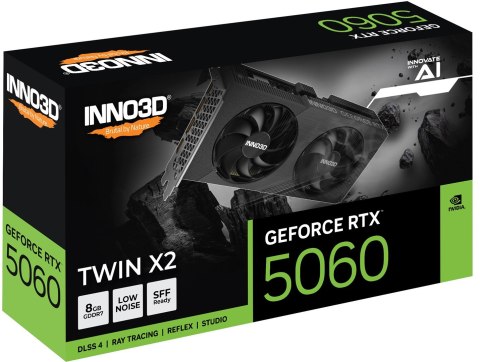 INNO3D Karta graf. INNO3D RTX 5060 Twin X2 8GB INNO3D Karta graf. INNO3D RTX 5060 Twin X2 8GB