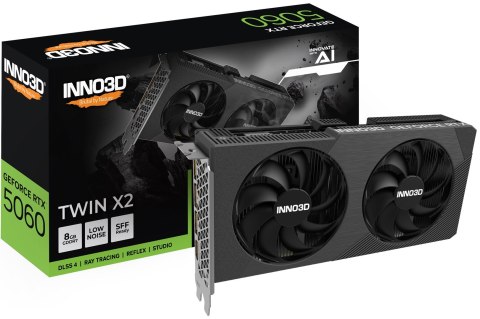 INNO3D Karta graf. INNO3D RTX 5060 Twin X2 8GB INNO3D Karta graf. INNO3D RTX 5060 Twin X2 8GB