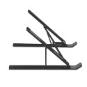 SAVIO SAVIO PODSTAWKA BIUROWA POD LAPTOP, TABLET, CZARNA, ALUMINIOWA PB-05