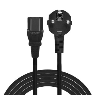 SAVIO SAVIO SAVIO CL-181 KABEL ZASILAJĄCY CEE 7/7 (E/F) - IEC C13 5M CL-181