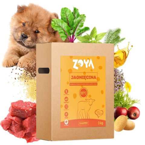 ZOYA ZOYA COLDPRO Jagnięcina sucha karma dla psa 3kg