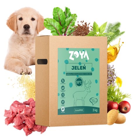 ZOYA ZOYA COLDPRO Jeleń sucha karma dla psa 3kg