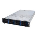 ASUS Platforma Asus Rack (2U) RS720-E11-RS12U Intel Scalable 4/5gen (12x NVMe/SATA HS, 2x M.2, 2x 10Gbe, IPMI, 1+1 2600W)