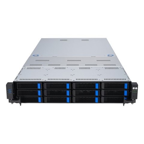ASUS Platforma Asus Rack (2U) RS720-E11-RS12U Intel Scalable 4/5gen (12x NVMe/SATA HS, 2x M.2, 2x 10Gbe, IPMI, 1+1 2600W)