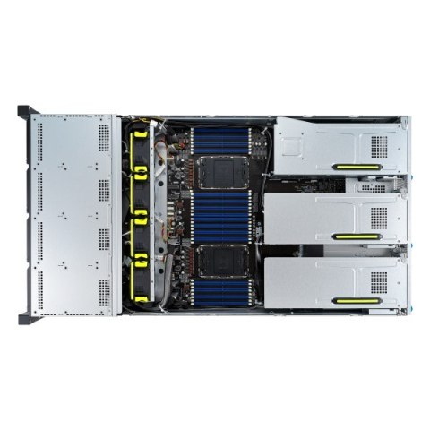 ASUS Platforma Asus Rack (2U) RS720-E11-RS12U Intel Scalable 4/5gen (12x NVMe/SATA HS, 2x M.2, 2x 10Gbe, IPMI, 1+1 2600W)