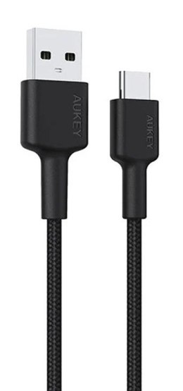 AUKEY AUKEY CB-CD30 KABEL USB-C QC PD 0.9M 3A NYLON