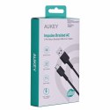 AUKEY AUKEY CB-CD30 KABEL USB-C QC PD 0.9M 3A NYLON