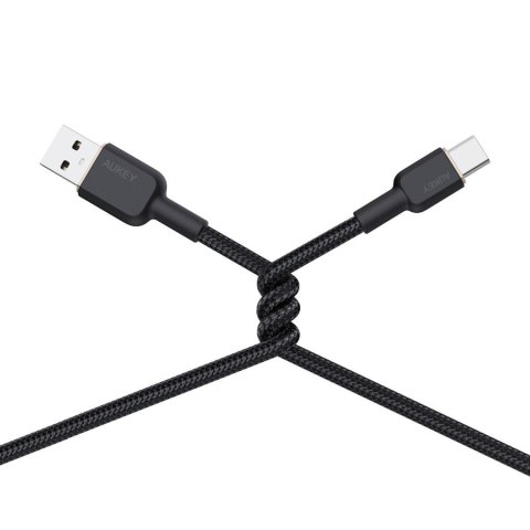 AUKEY AUKEY CB-NAC1 KABEL USB-C QC PD 1M 3A 60W NYLON AUKEY AUKEY CB-NAC1 KABEL USB-C QC PD 1M 3A 60W NYLON