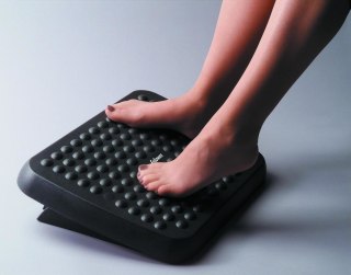 FELLOWES Fellowes Ergonomia podnóżek ergonomiczny biurowy pod stopy, czarny