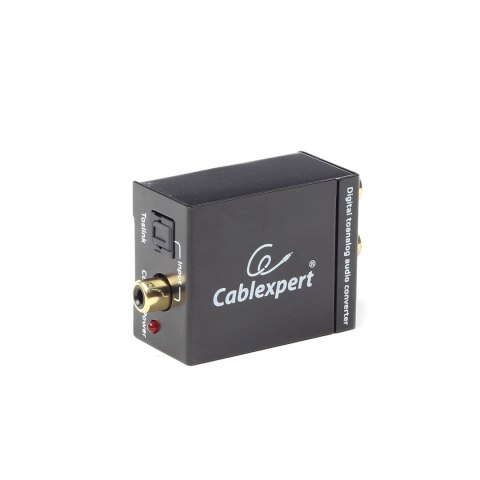 GEMBIRD Adapter GEMBIRD DSC-OPT-RCA-001 (Toslink - RCA ; kolor czarny) GEMBIRD Adapter GEMBIRD DSC-OPT-RCA-001 (Toslink - RCA ; kolor czarny)