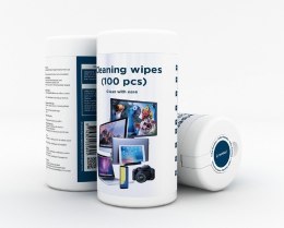 GEMBIRD GEMBIRD CHUSTECZKI CZYSZCZĄCE W TUBIE LCD/TFT 100 SZTUK (70% ALKOHOLU IZOPROPYLOWEGO)