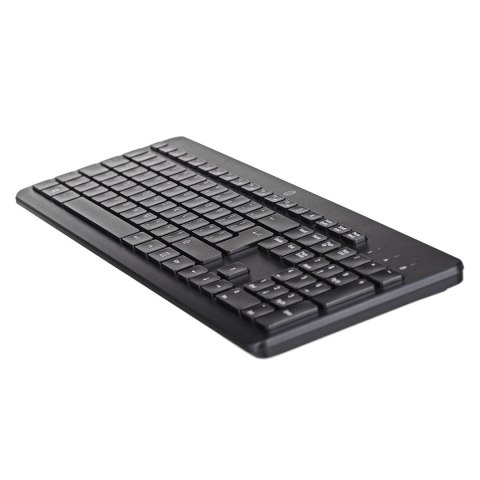 Hewlett-Packard Zestaw klawiatura + mysz HP 230 Wireless Mouse and Keyboard Combo bezprzewodowe czarne 18H24AA