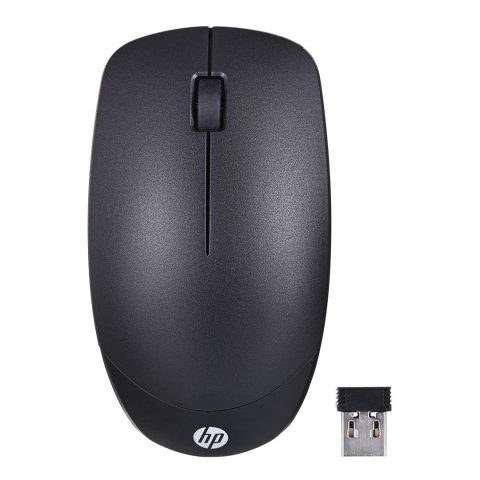 Hewlett-Packard Zestaw klawiatura + mysz HP 230 Wireless Mouse and Keyboard Combo bezprzewodowe czarne 18H24AA