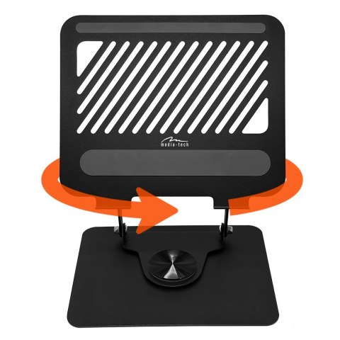 Media tech MEDIA-TECH REGULOWANA, OBRACANA, ERGONOMICZNA PODSTAWKA POD LAPTOPA LAPTOP STAND ROTO MT2662 Media tech MEDIA-TECH REGULOWANA, OBRACANA, ERGONOMICZNA PODSTAWKA POD LAPTOPA LAPTOP STAND ROTO MT2662