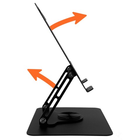 Media tech MEDIA-TECH REGULOWANA, OBRACANA, ERGONOMICZNA PODSTAWKA POD LAPTOPA LAPTOP STAND ROTO MT2662 Media tech MEDIA-TECH REGULOWANA, OBRACANA, ERGONOMICZNA PODSTAWKA POD LAPTOPA LAPTOP STAND ROTO MT2662