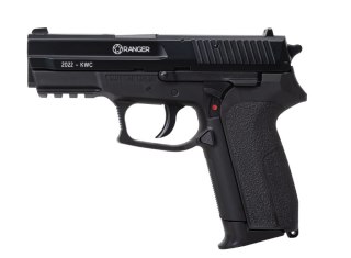 RANGER Wiatrówka pistolet RANGER 2022 KWC kal. 4,5 BBs 21 strz. METAL SLIDE CO2 (AAKCMD471AZB)