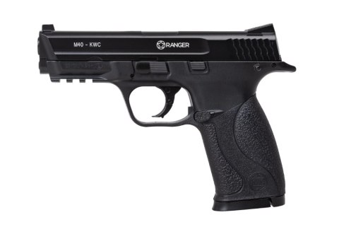 RANGER Wiatrówka pistolet RANGER M40 KWC kal. 4,5 BBs 19 strz. METAL SLIDE CO2 (AAKCMD481AZB) RANGER Wiatrówka pistolet RANGER M40 KWC kal. 4,5 BBs 19 strz. METAL SLIDE CO2 (AAKCMD481AZB)