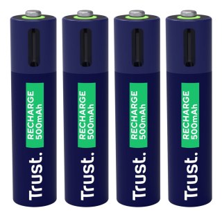 Trust Baterie AAA Trust USB-C RECHARGEABLE BATTERIES 4P