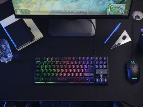 Trust Klawiatura gamingowa TRUST GXT833 THADO TKL US Trust Klawiatura gamingowa TRUST GXT833 THADO TKL US