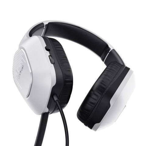 Trust Słuchawki TRUST ZIROX HEADSET WHITE Trust Słuchawki TRUST ZIROX HEADSET WHITE