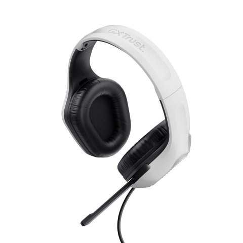 Trust Słuchawki TRUST ZIROX HEADSET WHITE Trust Słuchawki TRUST ZIROX HEADSET WHITE