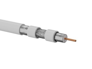A-LAN Alantec Przewód koncentryczny trishield RG6 75 Om, 1.02/4.55/6.86 LSOH Dca 500m (KRT102A0LS500D)