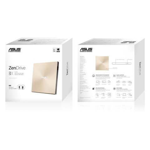 ASUS Nagrywarka ASUS SDRW-08U9M-U SDRW-08U9M-U/GOLD/G/AS (USB 2.0; zewnętrzna) ASUS Nagrywarka ASUS SDRW-08U9M-U SDRW-08U9M-U/GOLD/G/AS (USB 2.0; zewnętrzna)