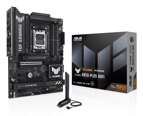 ASUS Płyta główna ASUS TUF GAMING B850-PLUS WIFI ASUS Płyta główna ASUS TUF GAMING B850-PLUS WIFI