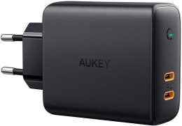 AUKEY AUKEY PA-D5 ŁADOWARKA SIECIOWA 63W 2XUSB PD 3.0