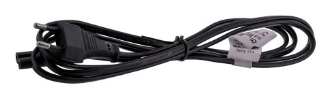 GEMBIRD GEMBIRD GEMBIRD KABEL ZASILAJĄCY ÓSEMKA C7 DO NOTEBOOKA, RADIOWY 1.8M GEMBIRD GEMBIRD GEMBIRD KABEL ZASILAJĄCY ÓSEMKA C7 DO NOTEBOOKA, RADIOWY 1.8M